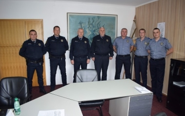 Prijem za hrabre zeničke policajce
