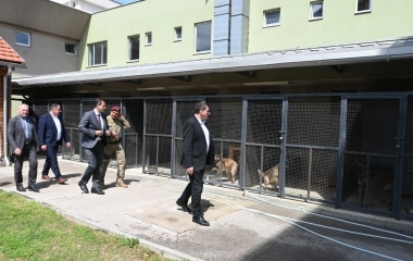 Nabavljeni službeni psi za potrebe Uprave policije 