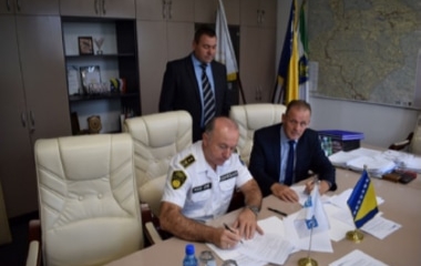 U Zenici potpisan Protokol o implementaciji projektnih aktivnosti između Misije OSCE-a u BiH i MUP-a ZDK