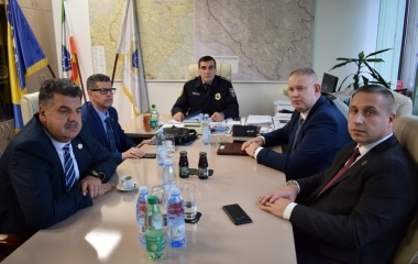 U posjeti Upravi policije MUP-a ZDK boravio direktor Sudske policije F BiH sa saradnicima