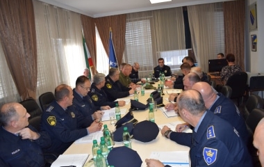 Sastanak policijskog komesara Uprave policije MUP-a ZDK sa komandirima policijskih stanica