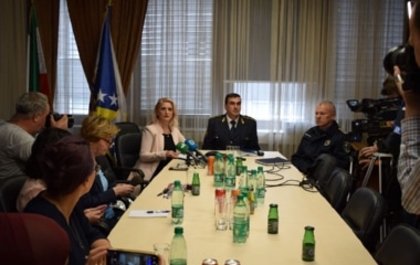 Press konferencija u povodu predstavljanja novoimenovanog policijskog komesara