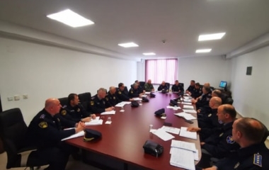 U Upravi policije MUP-a ZDK održan sastanak sa komandirima policijskih stanica