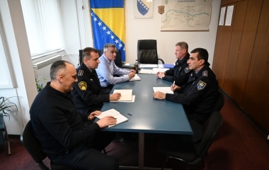 Sastanak policijskog komesara Uprave policije MUP-a ZDK sa rukovodstvom Policijske Uprave III i Policijske stanice Zavidovići